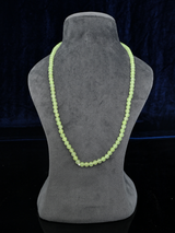 Classic Pastel Green Single Stranded Beaded Mala