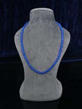 Classic Blue Single Stranded Beaded Mala