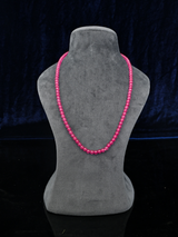 Classic Pink Single Stranded Beaded Mala