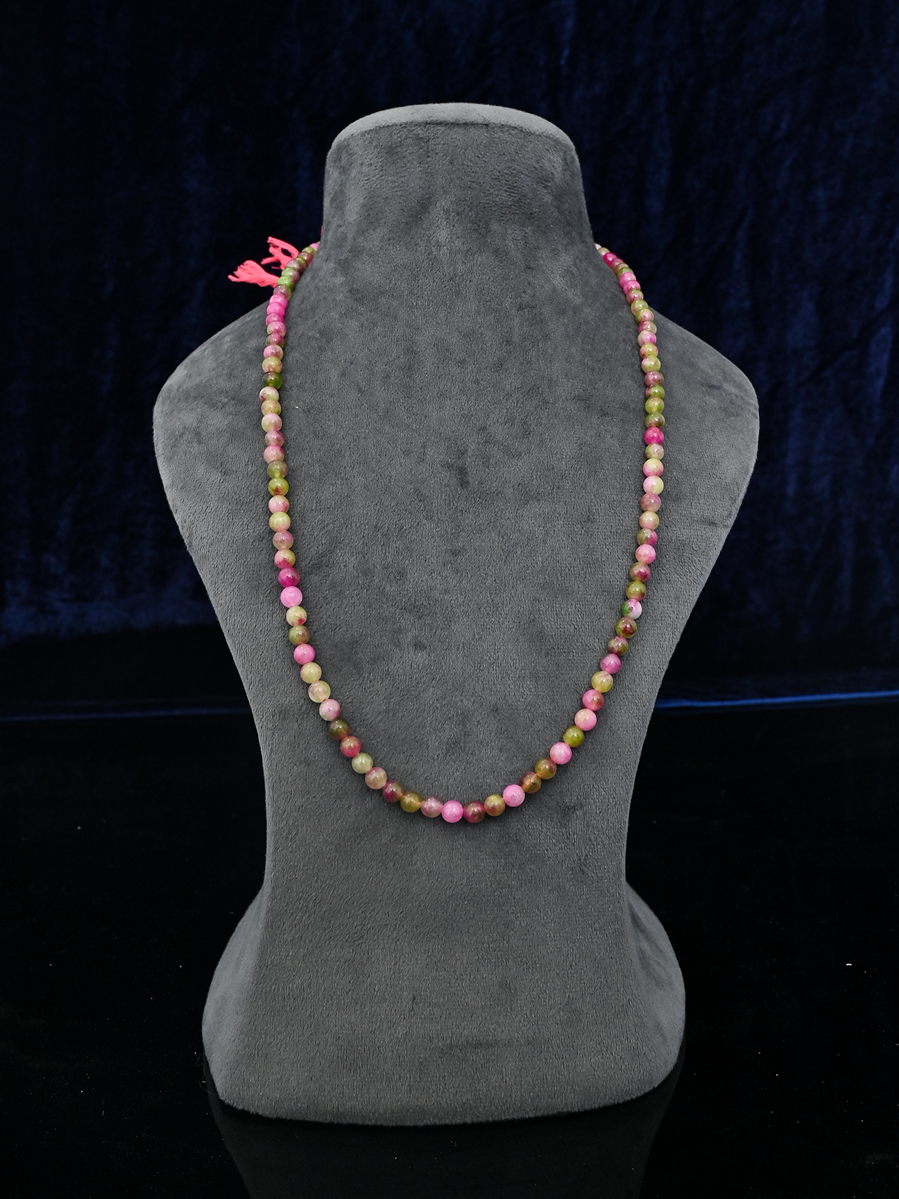 Classic Bi Colored Single Stranded Beaded Mala