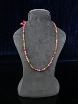 Classic Bi Colored Single Stranded Beaded Mala