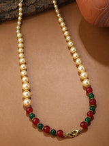 Traditional Beaded Bead String Necklace