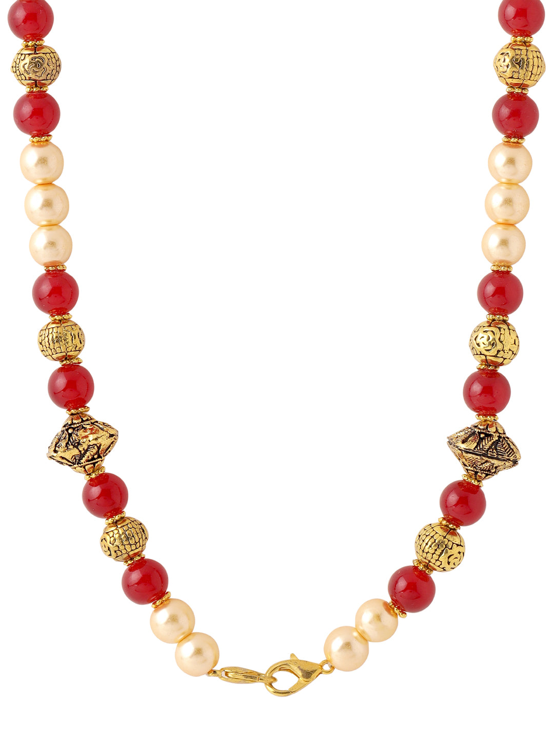 Traditional Antique Bead String Necklace