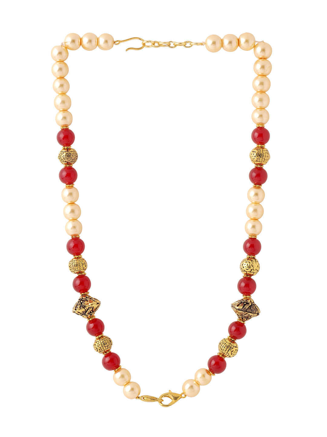 Traditional Antique Bead String Necklace