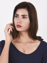 Heart and Chains Western Necklace