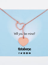 Heart and Chains Western Necklace