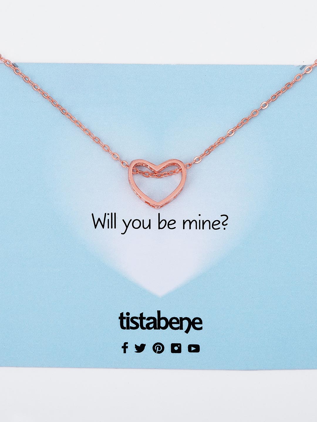 Open Heart Chains Western Necklace