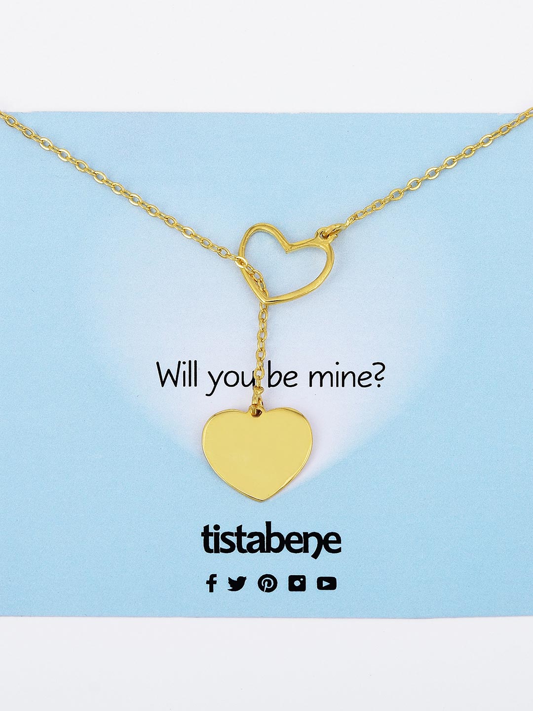 Heart and Chains Western Necklace