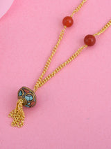Tibeti Style Indo Western Chain Necklace