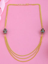 Tibeti Style Indo Western Chain Necklace