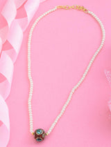 Tibeti Style Indo Western Pearls Necklace