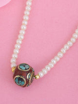 Tibeti Style Indo Western Pearls Necklace