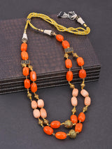 Traditional Antique Bead String Necklace