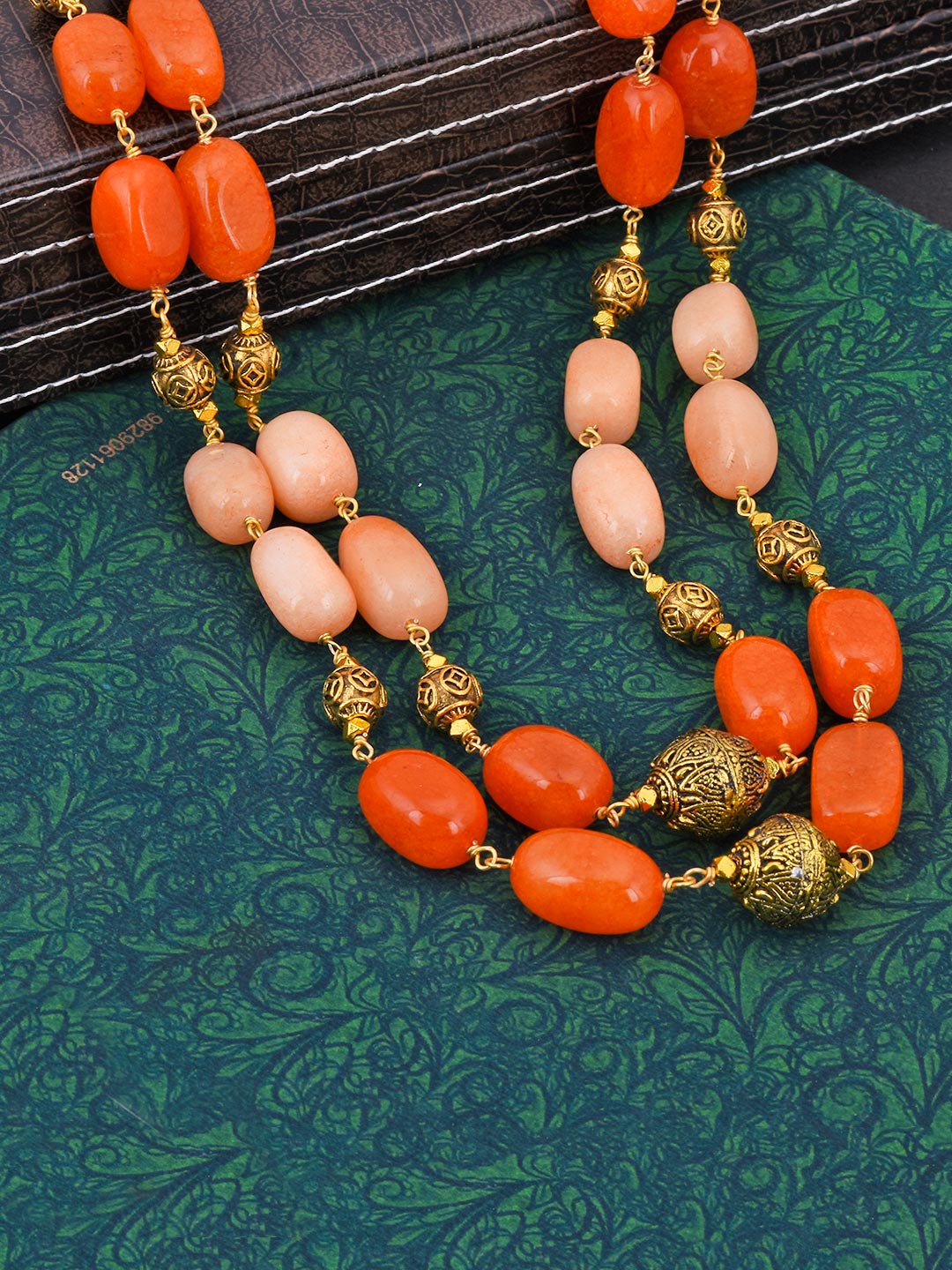 Traditional Antique Bead String Necklace