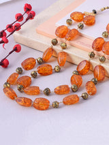 Traditional Antique Bead String Necklace