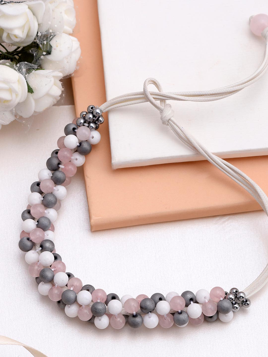 Western Beaded Choker Necklace