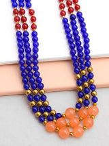Multi Color Beaded Necklace