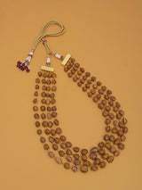 A touch of earth Layered Groom Necklace