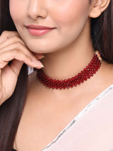 Classic Beaded Choker Necklace