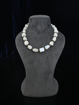 Contemporary Beaded Bead String Necklace