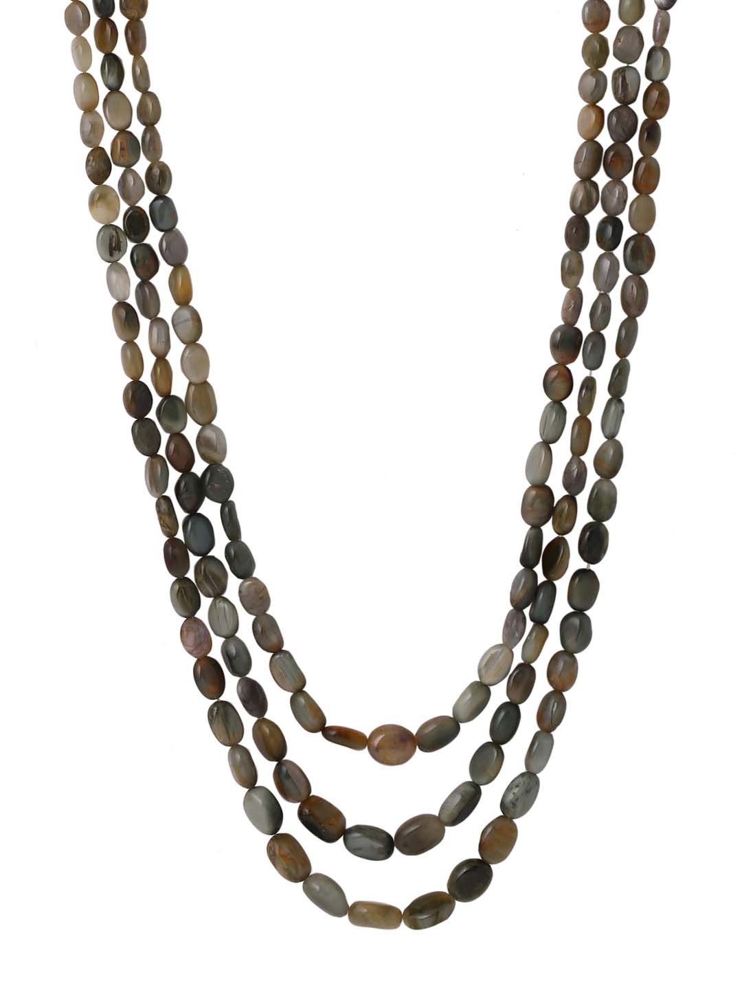 Classic Beaded Bead String Necklace