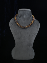 Classic Beaded Bead String Necklace