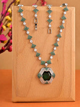 Contemporary Colored Stone Designer Necklace
