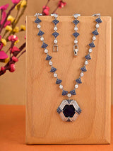 Contemporary Colored Stone Designer Necklace