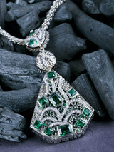 Contemporary Colored Stone Designer Necklace