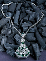 Contemporary Colored Stone Designer Necklace