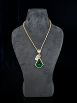 Contemporary Colored Stone Designer Necklace