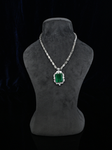 Contemporary Colored Stone Designer Necklace