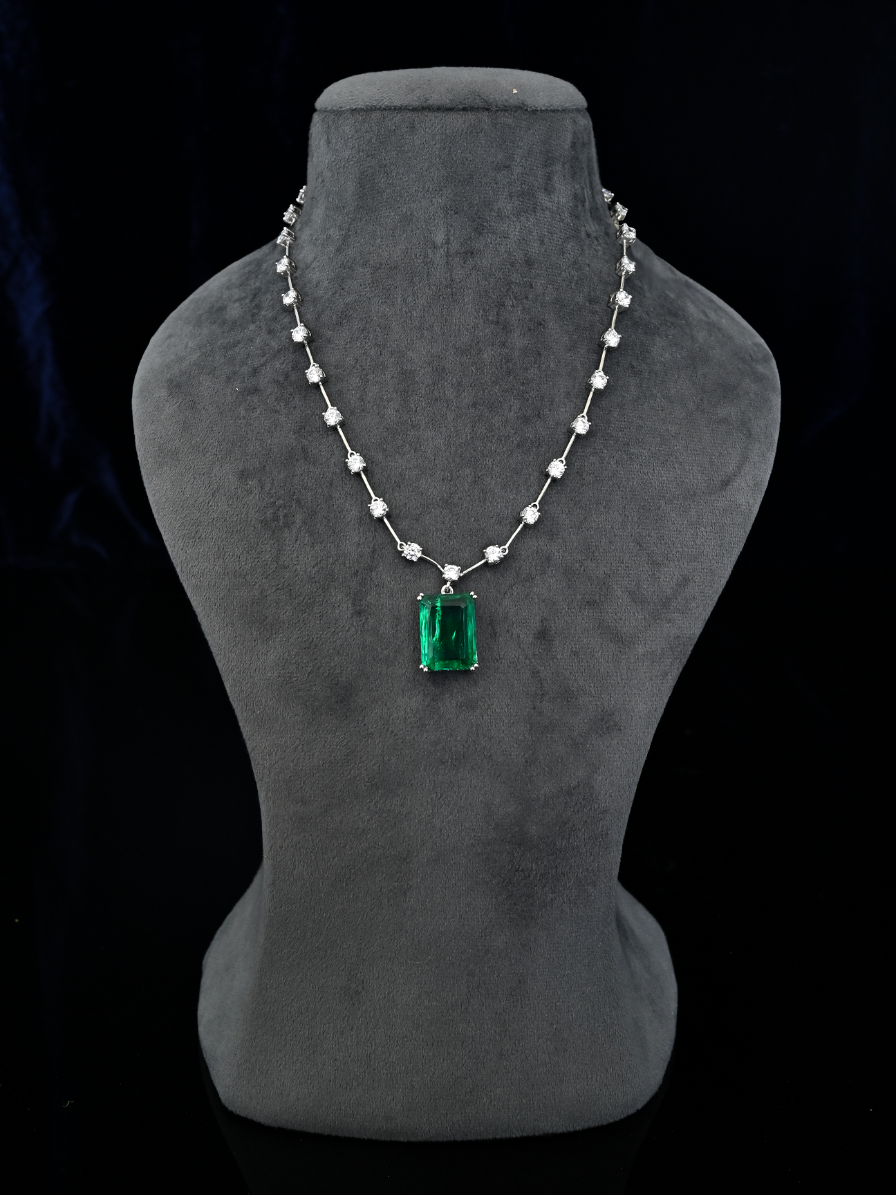 Contemporary Colored Stone designer Necklace