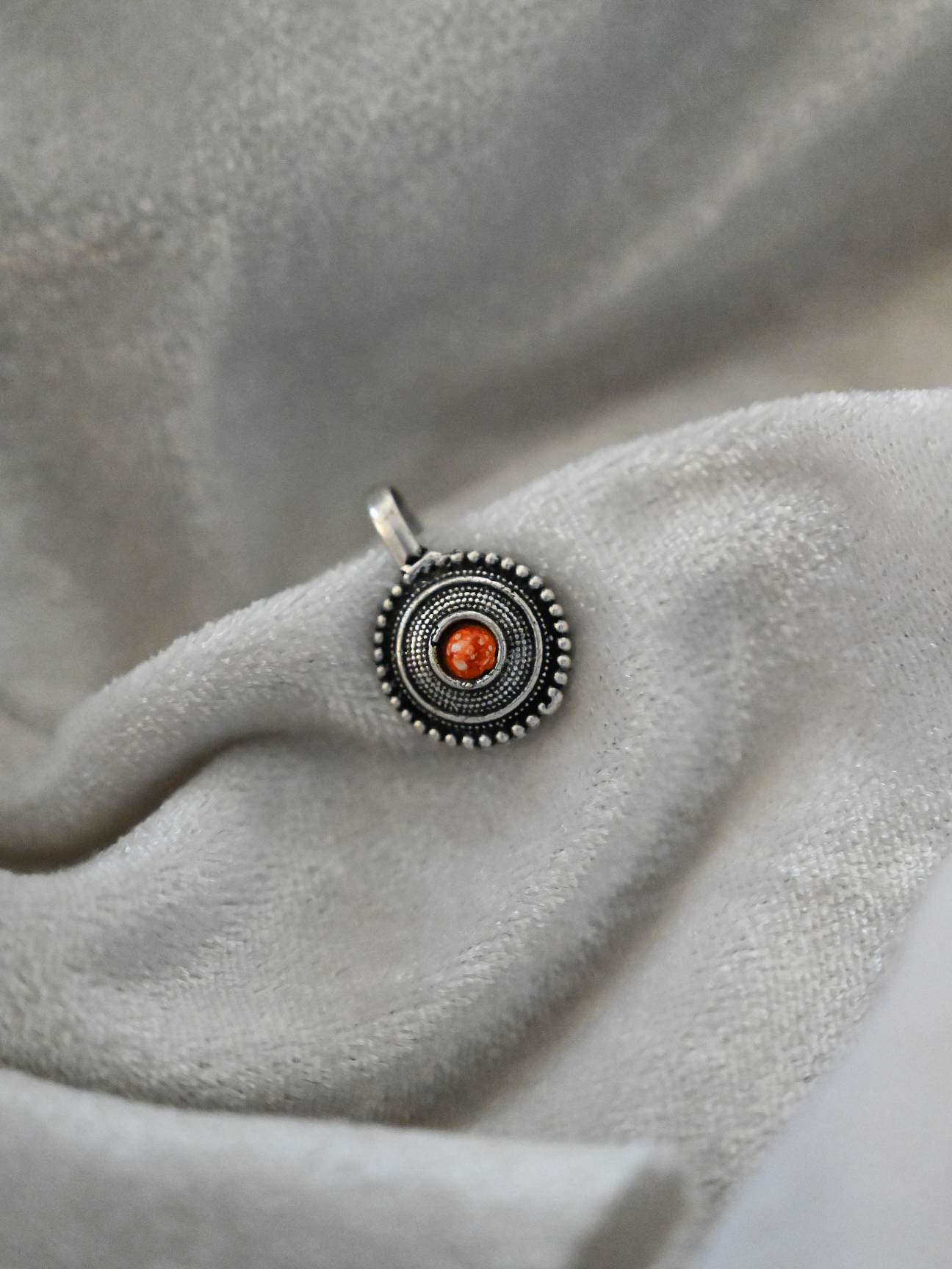 Old Silver Traditional Nose Pin