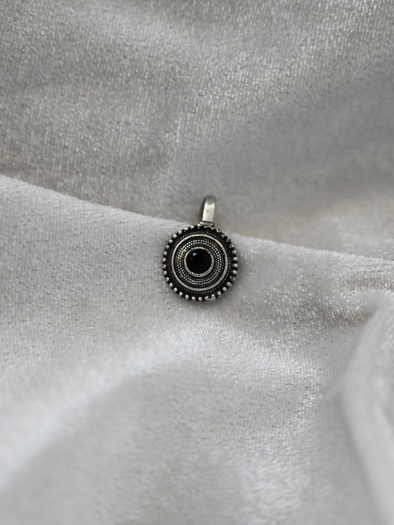 Old Silver Traditional Nose Pin