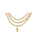 Traditional Gold Plated Necklace Set