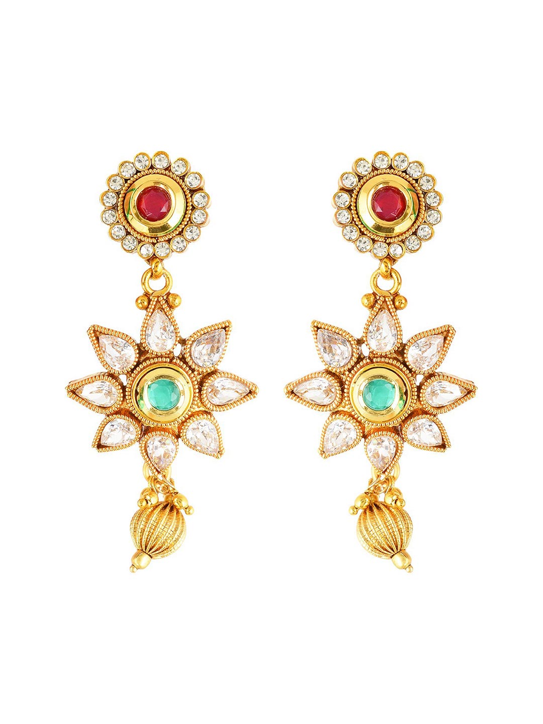 Traditional Gold Plated Necklace Set