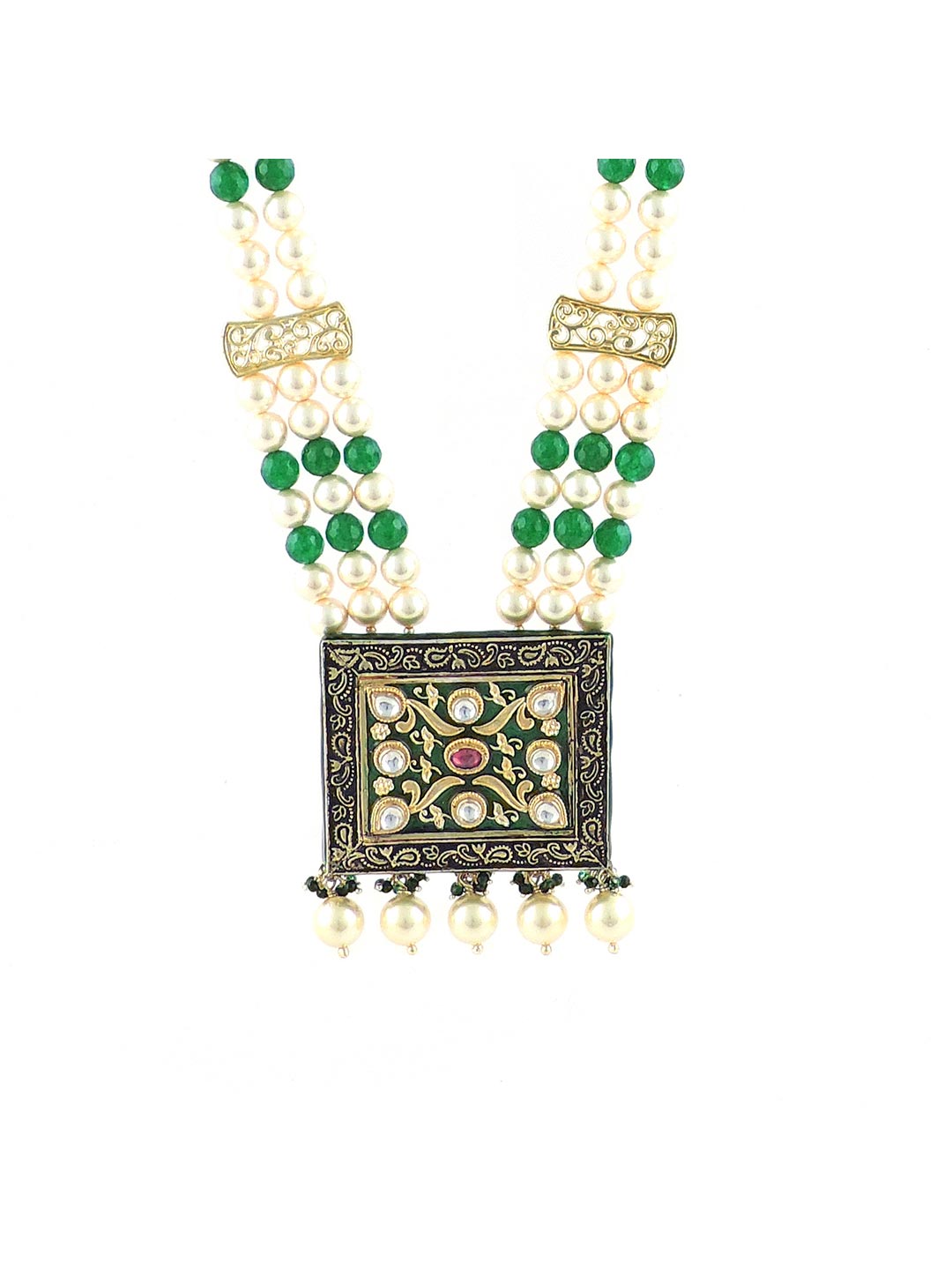 Traditional Beaded Necklace Set