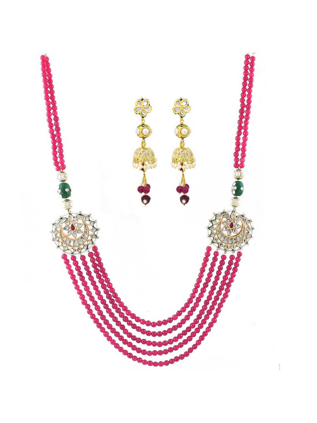 Traditional Beaded Necklace Set