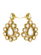 Traditional Kundan Meena Necklace Set