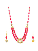 Wire Beaded Necklace Set