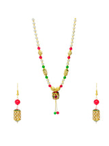 Wire Beaded Necklace Set