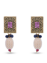 Floral Beaded Necklace Set