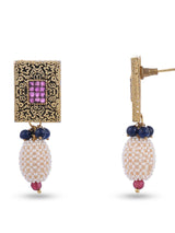 Floral Beaded Necklace Set