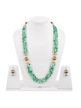 Wire Beaded Traditional Necklace Set