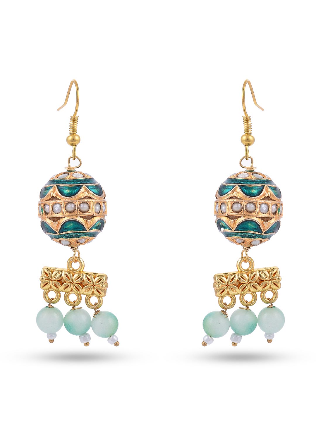 Wire Beaded Traditional Necklace Set