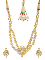 Traditional Kundan Meena Necklace Set