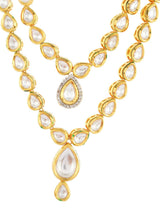 Traditional Kundan Meena Necklace Set