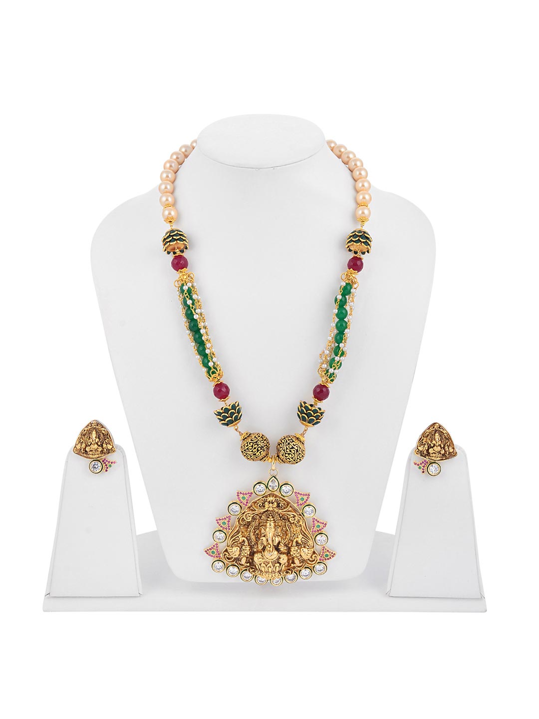 God Religious Beaded Necklace Set
