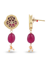 Floral Traditional Beaded Necklace Set